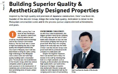 [Malaysia Retailer] MRCA Feature Ancubic Building Superior Quality & Aesthetically Designed Properties