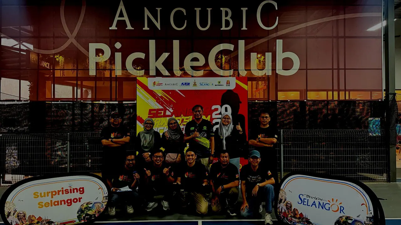 Peserta Selangor Grand Slam Pickleball 2026 di Ancubic PickleClub