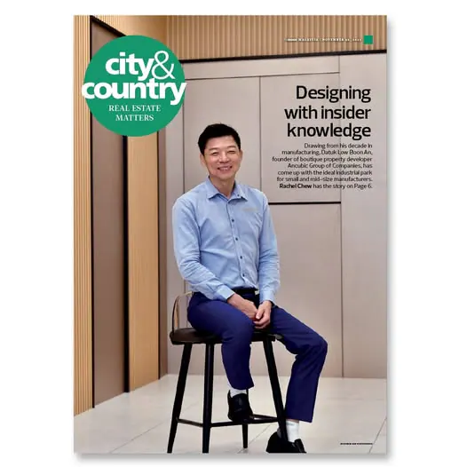 City & Country, The Edge Malaysia. Designing with insider knowledge — 1