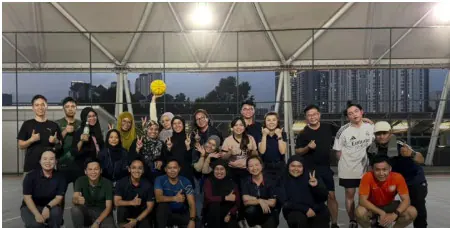 Kerja berpasukan menjadikan impian kenyataan.