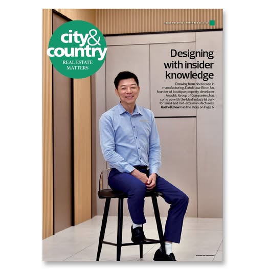 Bandar & Negara, The Edge Malaysia. Mereka bentuk dengan pengetahuan orang dalam