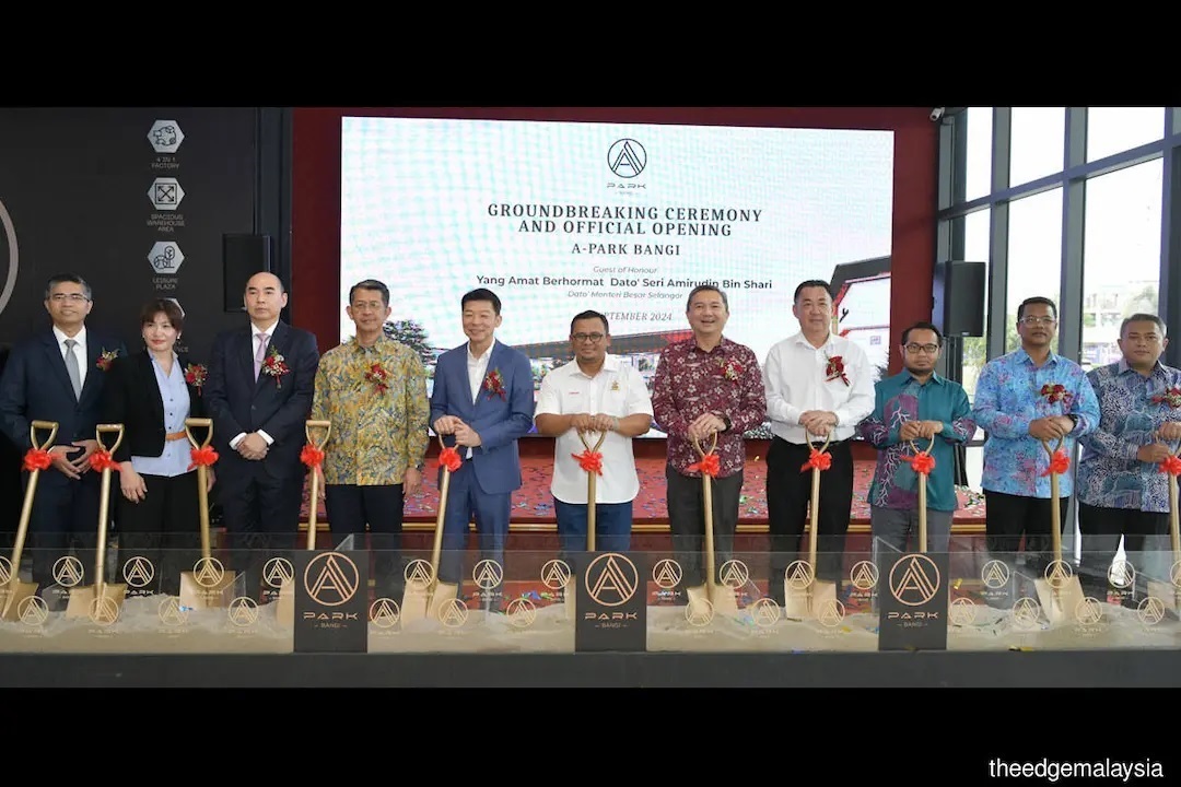 Ancubic Kumpulan melancarkan dan memecahkan tanah untuk A-Park taman perindustrian Bangi